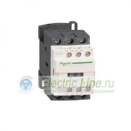 (LC1D25JD) КОНТАКТОР 3Р 25A НО+НЗ =12В