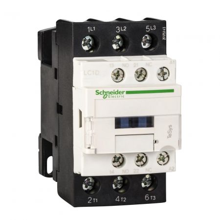 (LC1D386FLS207) ЖД КОНТАКТОР TESYS LC1D 3P 38А=110В НИЗК