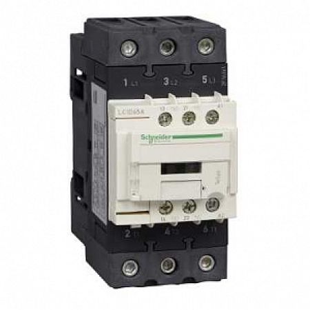 (LC1D65A5B7TQ) 3P КОНТАКТОР 440В 65A ~24В 50/60Гц