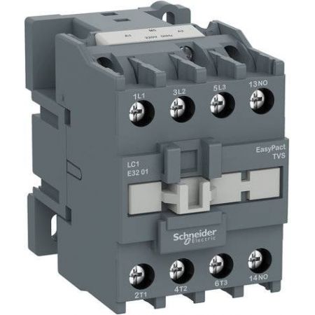 (LC1E3210B5) КОНТАКТОР 3Р Е 1NO 32А АС3 ~24В 50 ГЦ