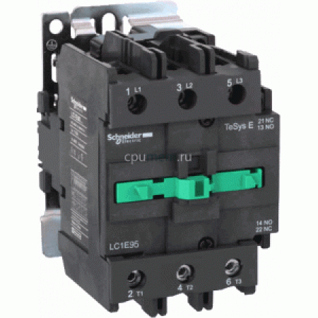 (LC1E95Q5) КОНТАКТОР 3Р Е 95А АС3 ~380В 50 ГЦ