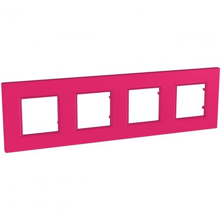 (MGU4.708.27) ЧОТИРИМІСНА РАМКА"PINK"UNICA QUADRO