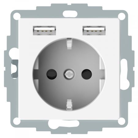 (MTN2310-4019) SD РОЗЕТКА SCHUKO З КР.ТА З/ШТ.
