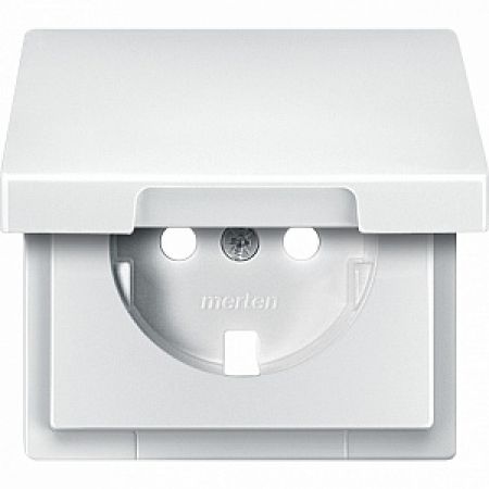 (MTN2341-4019) SD ЦЕНТР.ПЛАТА РОЗ.SCHUKO З КРИШ.ПОЛ-БІЛ