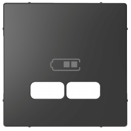 (MTN4367-6034) D-Life ЦЕНР. НАКЛ. USB АНТРАЦИТ