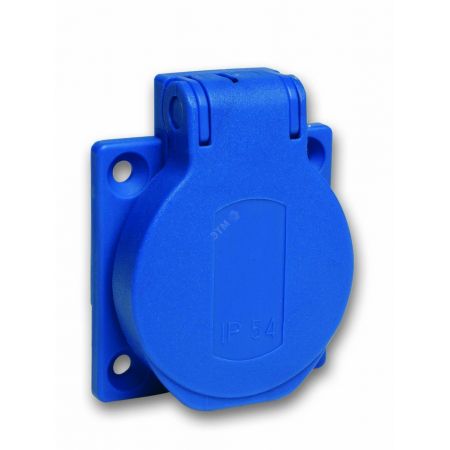 (PKS52B) РОЗ.SСHUKO СИНЯ 50Х50 250В/16А IP54 З