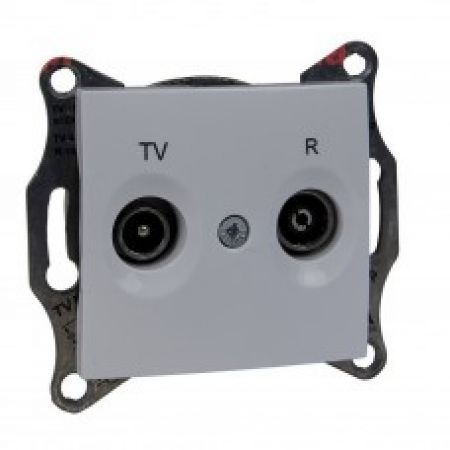 (SDN3301321) TV/R РОЗЕТКА ПРОХІДНА БІЛ.