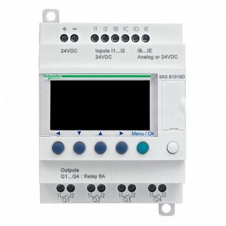 (SR3B102BD) ІНТЕЛЕКТ.РЕЛЕ 10ВХ/ВИХ
