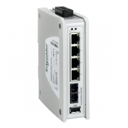 (TCSESPU053F1CS0) ConneXium Premium НЕКЕР.КОМУТ.4TX/1FX-SM