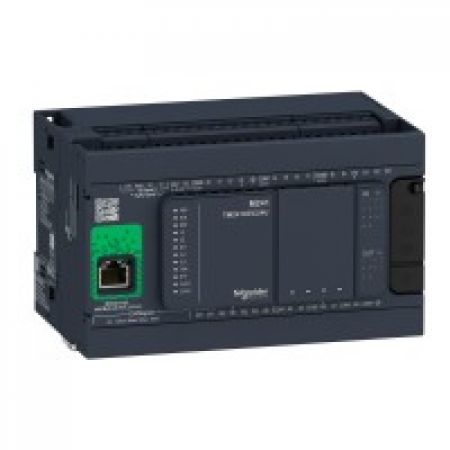 (TM241CE24R) ПЛК M241 24 ВХ/ВИХ РЕЛЕ 2RS485 1ETH