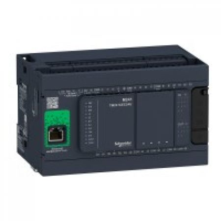 (TM241CE24U) ПЛК M241 24 ВХ/ВИХ ТРАНЗ 2RS485 1ETH