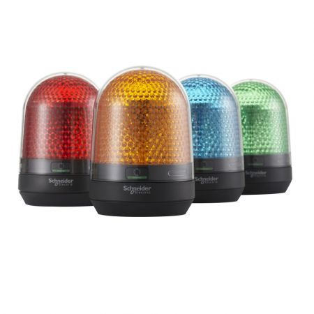 (XVR3M06S) ПРОБЛ. МАЯЧОК + СИРЕНА LED ~230 В СИНІЙ