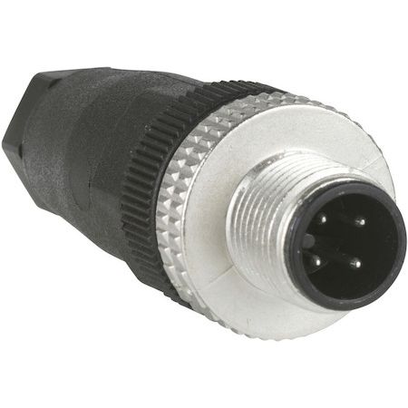 (XZCC12MDM40B) М12 ПРЯМ.РОЗ'ЄМ 4 ШТИРЯ