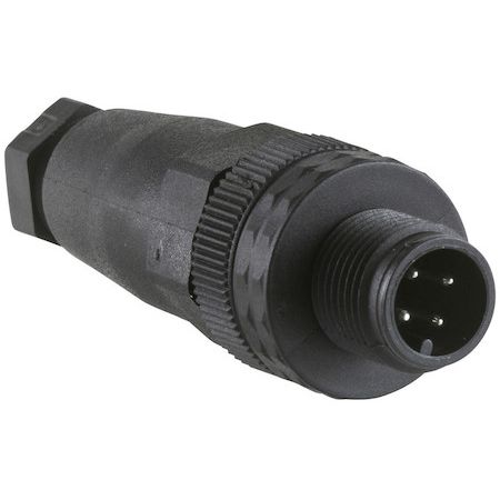 (XZCC12MDP40B) М12 ПРЯМ.РОЗ'ЄМ 4 ШТИРІ