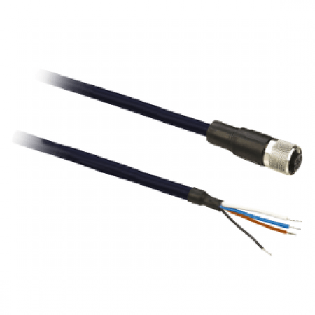 (XZCPB1241L10) КАБЕЛЬ З КОНЕКТ.М12