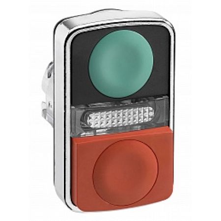 (ZB4BW7L3740) ГОЛОВКА МЕТАЛ.ПОДВ.+ LED