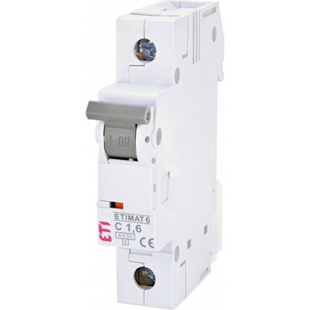 (2141507) Авт. выключатель ETIMAT 6 1p C  1,6A (6kA), ETI