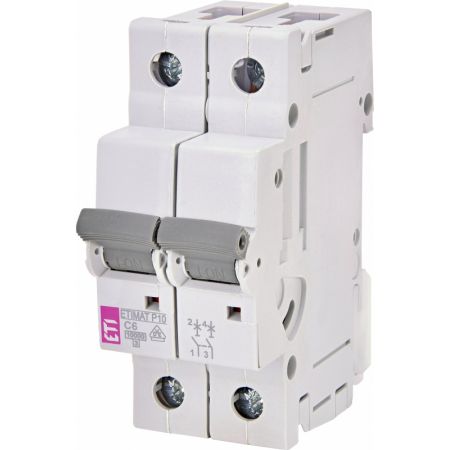 (271321103) Авт. выключатель ETIMAT P10 2p C 13A (10kA), ETI