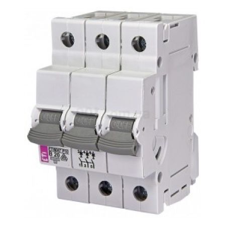(272030101) Авт. выключатель ETIMAT P10 3p B 20A (10kA), ETI