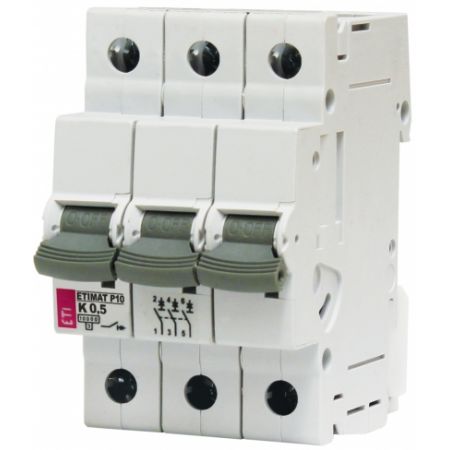(271033103) Авт. выключатель ETIMAT P10 3p K 10A (10kA), ETI