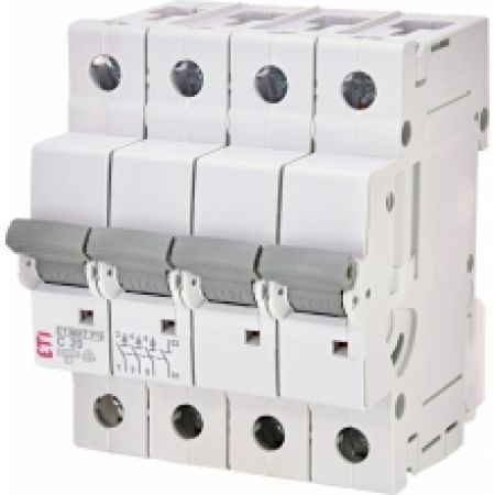 (272041109) Авт. выключатель ETIMAT P10 3p+N C 20A (10kA), ETI