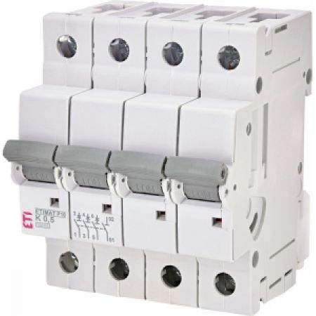 (270243105) Авт. выключатель ETIMAT P10 3p+N K 2A (10kA), ETI
