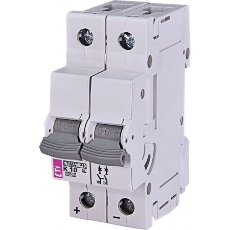 (261023109) Авт. выключатель ETIMAT P10 DC 2p K 10A (10 kA), ETI