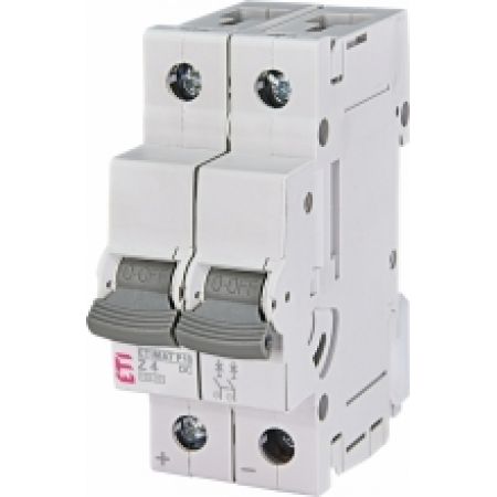 (260424101) Авт. выключатель ETIMAT P10 DC 2p Z 4A (10 kA), ETI