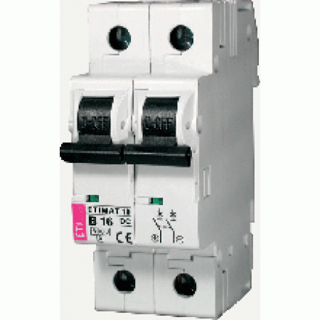 (2138719) Авт.выключатель  ETIMAT 10  DC 2p  C 32A (6 kA), ETI