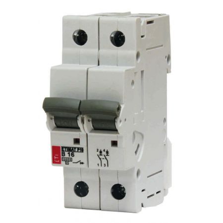 (690624100) Авт. выключатель ETIMAT P10/R-DC 2p Z 6A (10kA), ETI