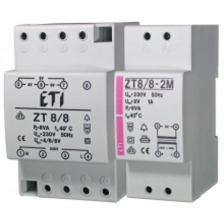 (2411006) Трасформатор звонковый 8 VA Zt 8/12, ETI