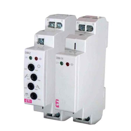 (2470009) Реле управления лестн. освещ. с функцией диммера DIM-2  230V (до 500W_AC1), ETI