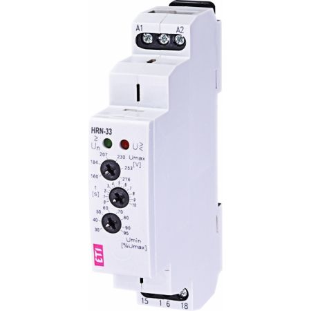 (2470015) Реле контроля напряжения HRN-33  48-276V AC (1F, 1x16A_AC1), ETI
