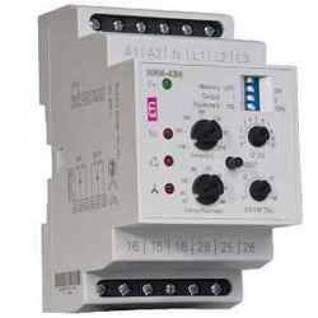(2471419) Реле контроля напряжения HRN-43 400V AC (3F, 2x16A_AC1) без нейтрали, ETI