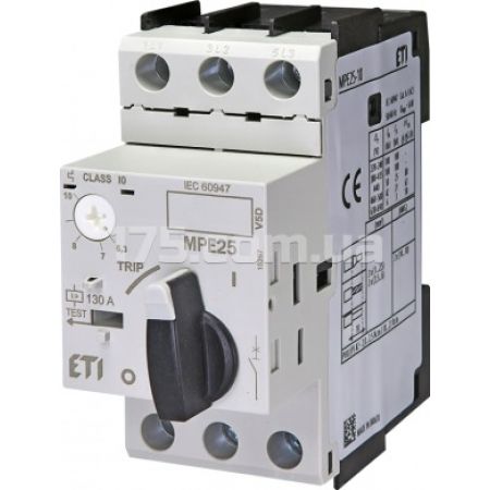 (4648010) Авт. выключатель защиты двигателя MPE25-10, ETI