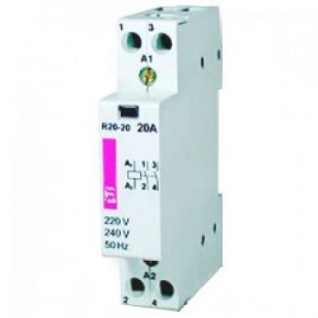(2461210) Контактор R 20-20 230V AC 20A (AC1), ETI