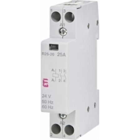 (2463501) Контактор R 25-20 24V AC 25A (AC1), ETI