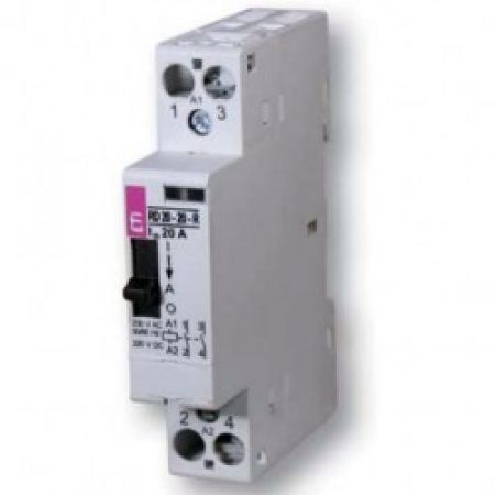 (2464040) Контактор R 20-20-R 230V AC 20A (AC1) с ручн.управлением, ETI