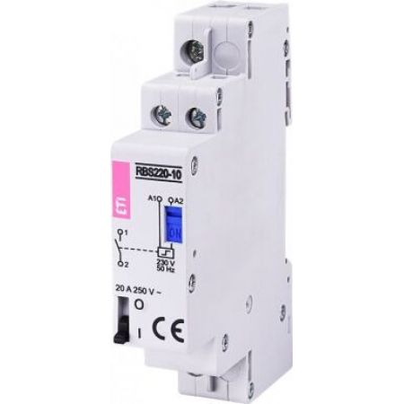 (2464100) Контактор импульсный RВS 220-10 230V AC (20A, 1NO), ETI