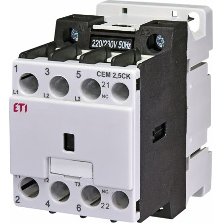 (4643803) Контактор CEM 2,5CK.01 (2,5 кВАр, 400-440V), ETI