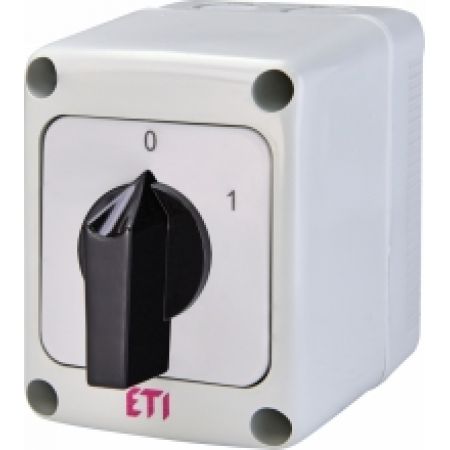 (4773164) Переключатель CS 16 10 PN (3p_"0-1"корп./IP65"_с/ч_16A), ETI