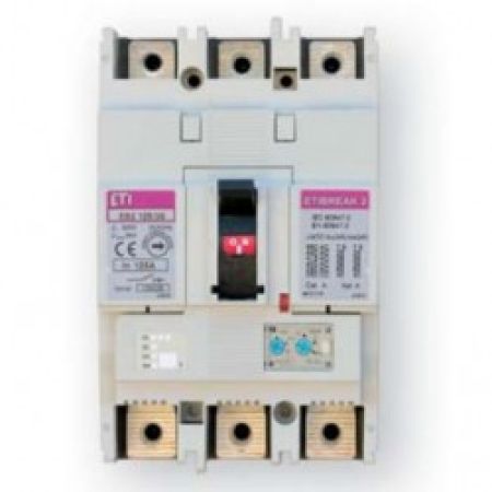 (4671586) Авт. выключатель EB2R-M 250/3L 250A (25kA, (0.63-1)In/(10)In, с блоком УЗО) 3P, ETI