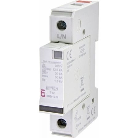 (2440387) Ограничитель перенапряжения ETITEC T WENT  320/12,5 (3+0, 3p, TNC) RC, ETI