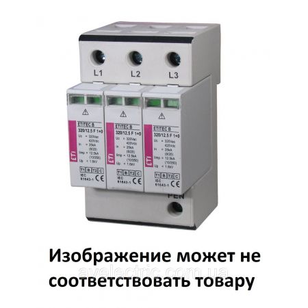 (2440233) Ограничитель перенапряжения ETITEC S B 440/25 (3+1, 8p, TT) RC, ETI