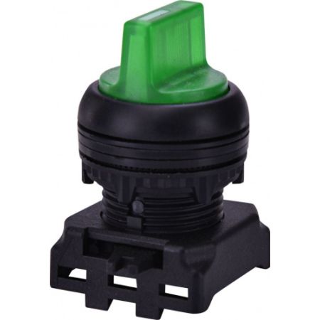 (4771431) Выкл. поворотн. EGS2I-N240A-G (2-х поз., с фикс. 0-1, 45°, с модулем LED, 240V AC, зеленый), ETI