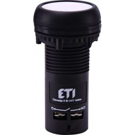 (4771475) Кнопка монобл. утопл. ECF-11-W (1NO+1NC, белая), ETI