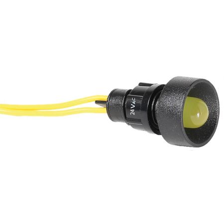 (4770809) Лампа сигнальная LS LED 10 Y 24 (10мм, 24V AC, желтая), ETI