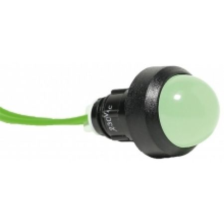 (4770816) Лампа сигнальная LS LED 20 G 230 (20мм, 230V AC, зеленая), ETI