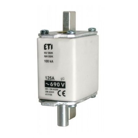 (4111184) Предохранитель с ударной иглой NH-00_K/gG 80 A KOMBI  690V, ETI