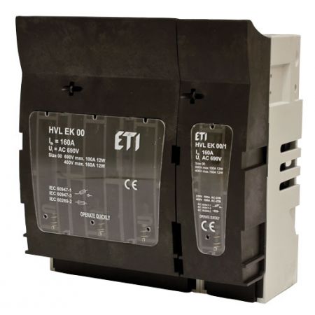 (1701430) Разъединитель HVL EK 00 4p 160A M9, ETI